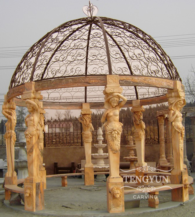 5m marble gazebo