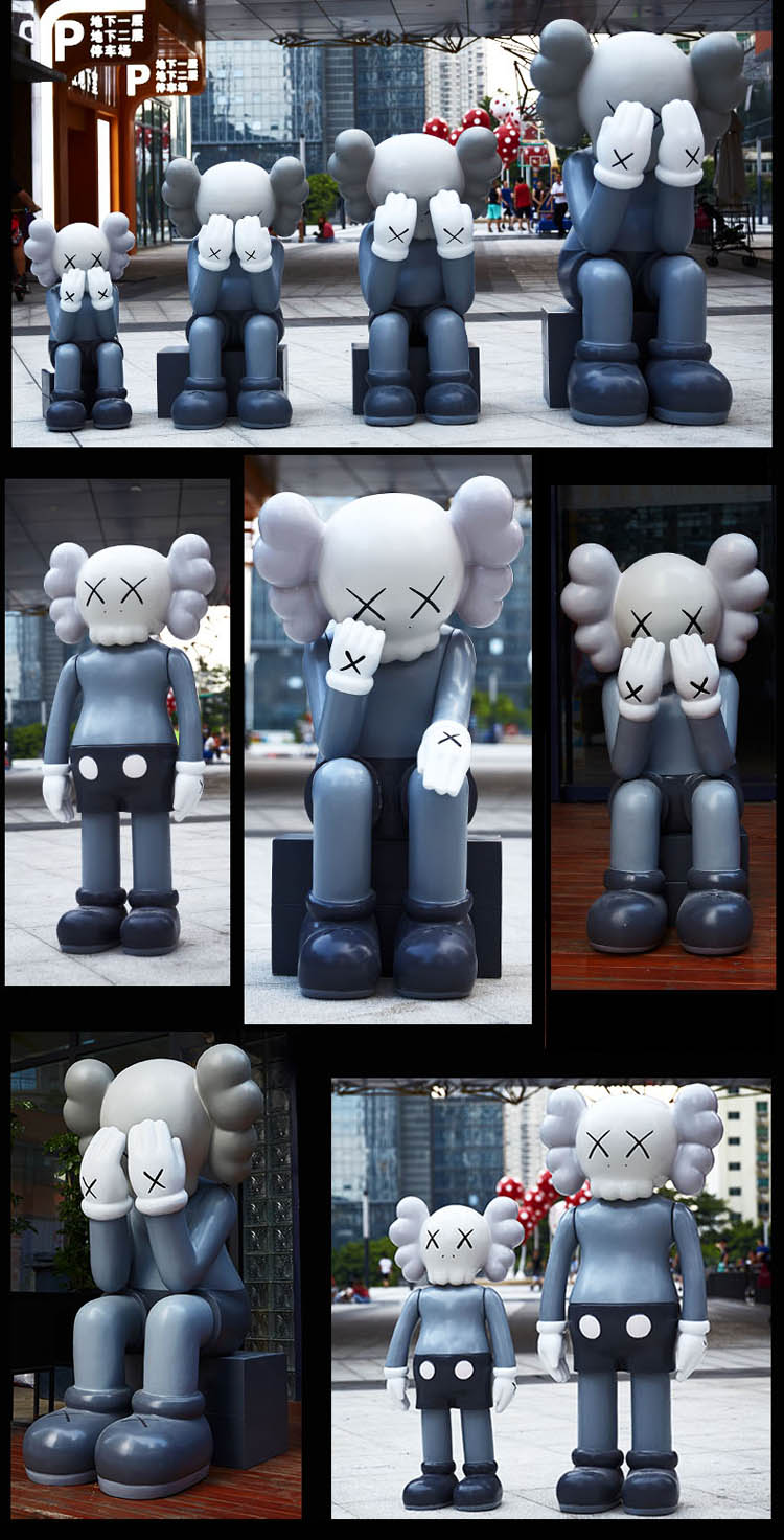 kaws sculptures (9)