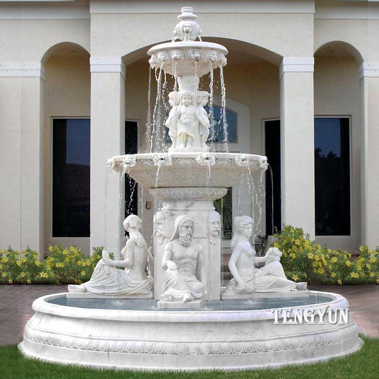 marble fountain